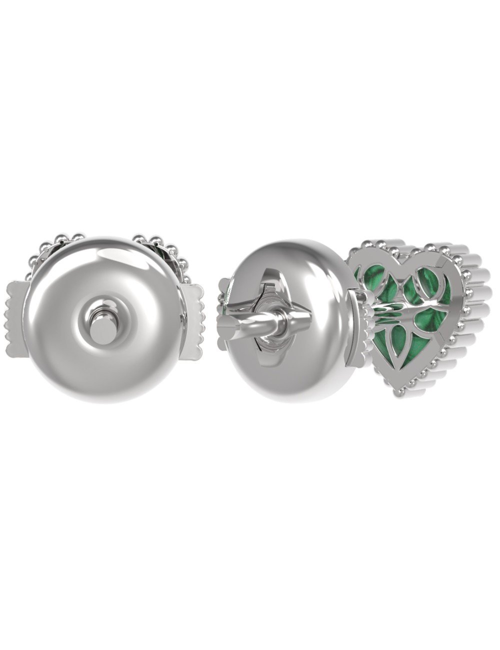 Серьги из белого золота 585 пробы