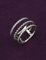Кольцо из белого золота 585 пробы
